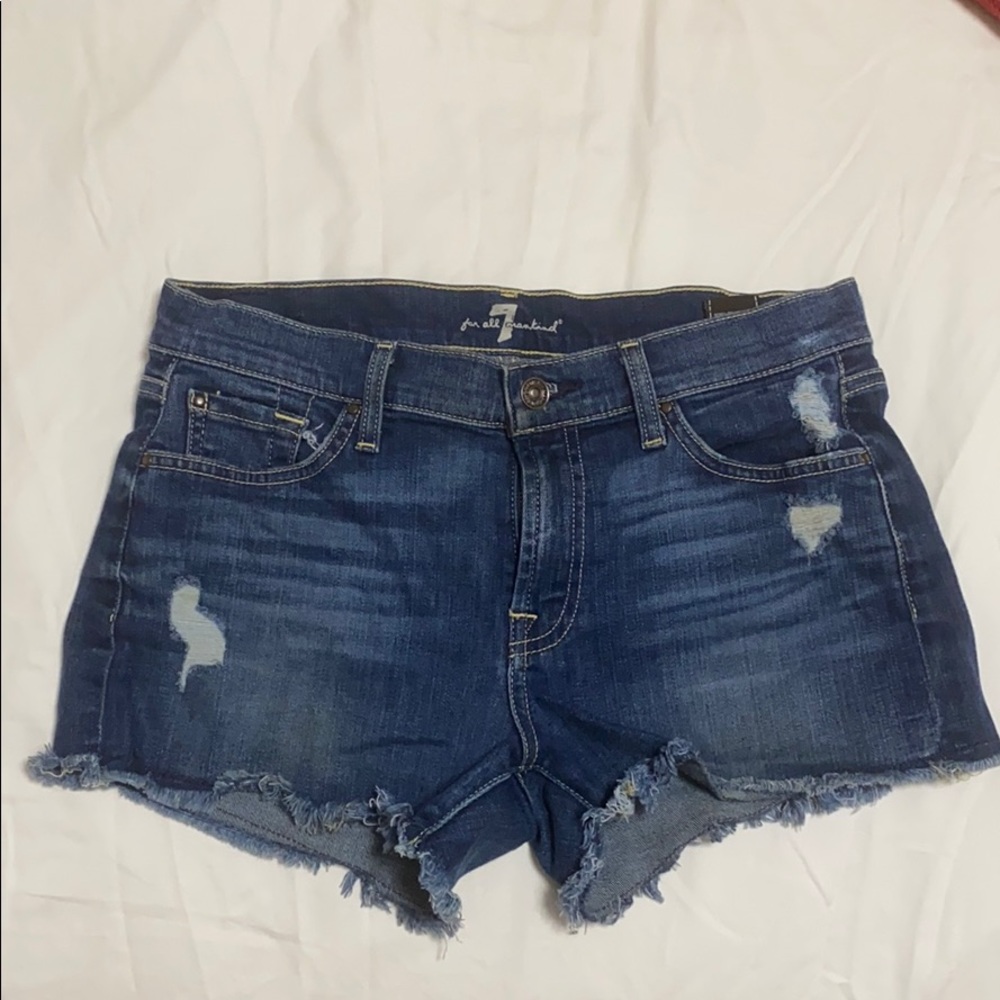 7 for All Mankind Jean shorts size 27